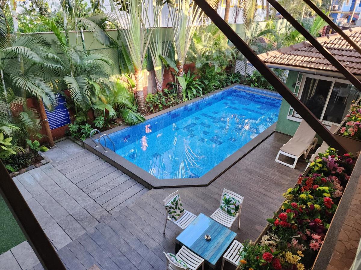 Beach 7 Mins Walk Luxury Villa Diva Calangute Esterno foto