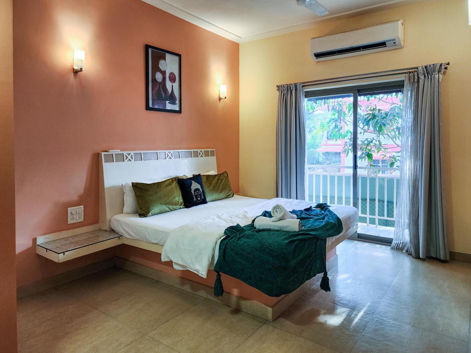 Beach 7 Mins Walk Luxury Villa Diva Calangute Esterno foto